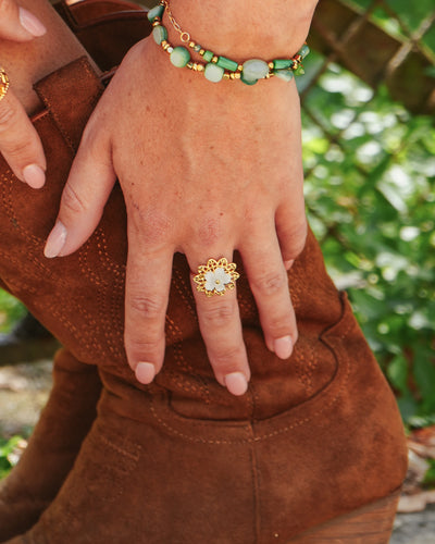 Liliana - Ring - Edelstahl - verstellbar