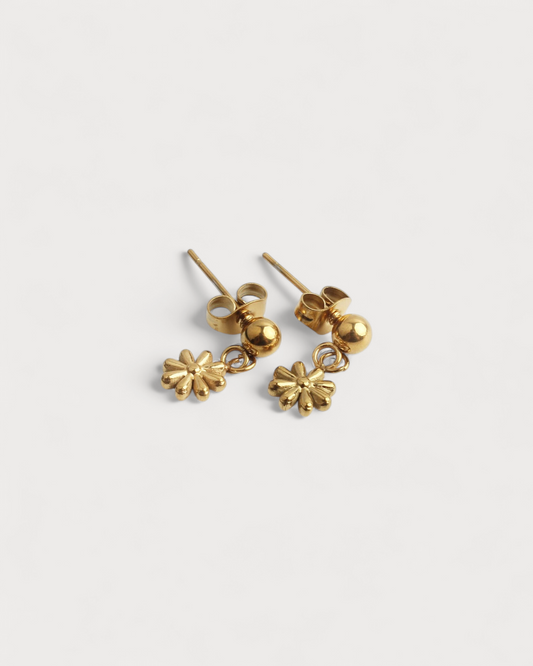 Gänseblümchen - Ohrstecker - Ohrringe - Edelstahl