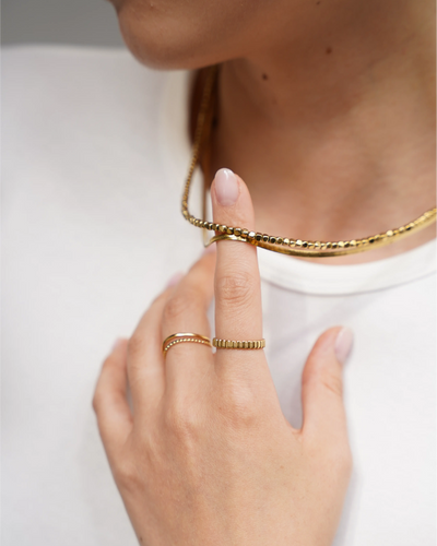 Mirthe - Ring - Edelstahl - Verstellbar