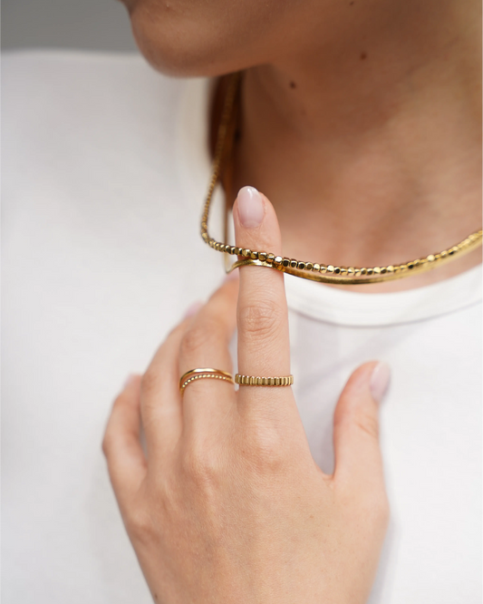 Mirthe - Ring - Edelstahl - Verstellbar