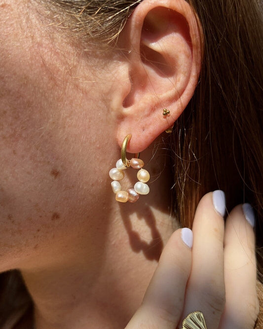 Mix Of Pearls - Ohrringe - Edelstahl