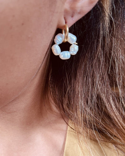 Mix Of Pearls - Ohrringe - Edelstahl