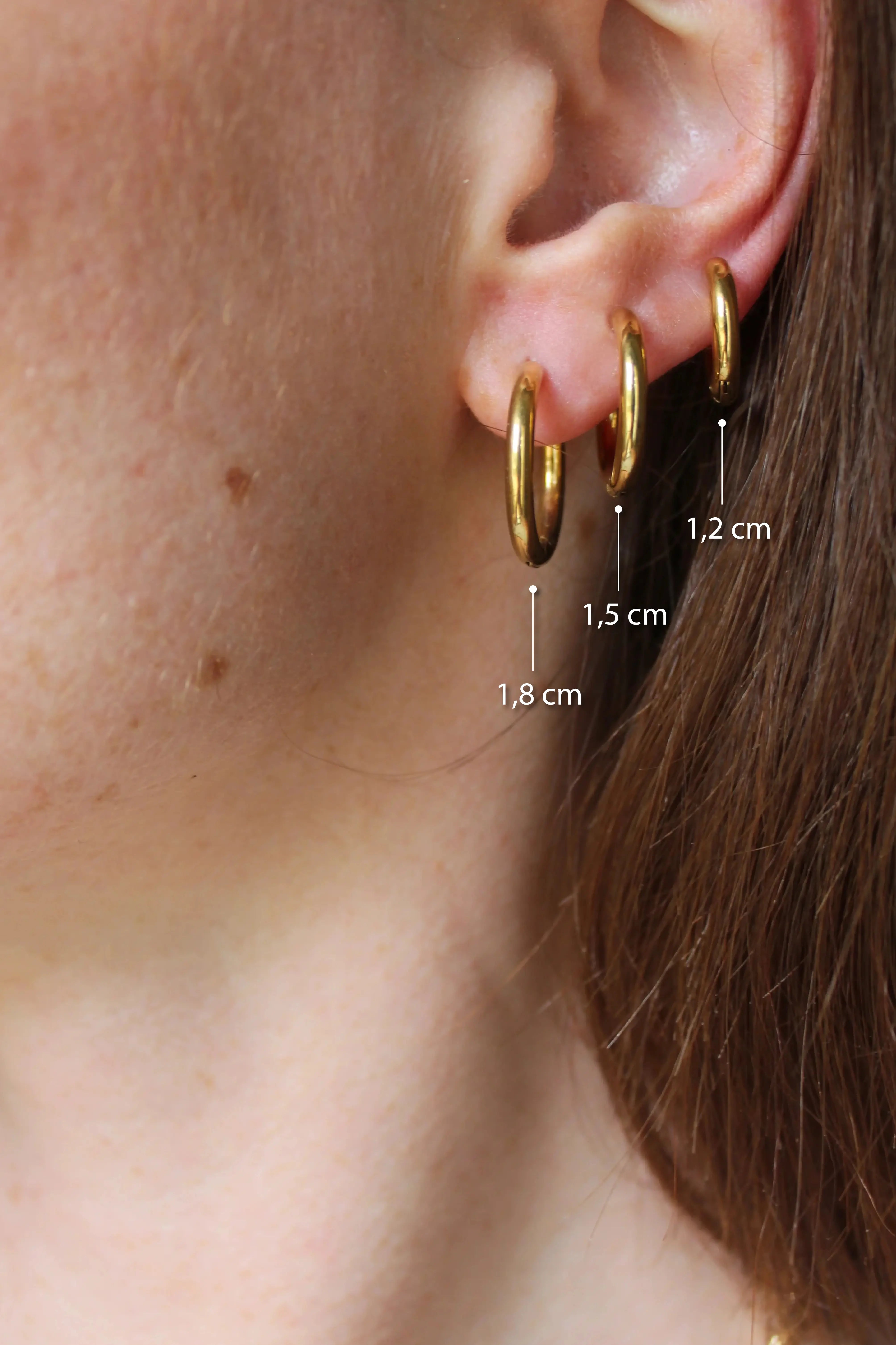 Basic - Ohrringe - Clip On - Edelstahl