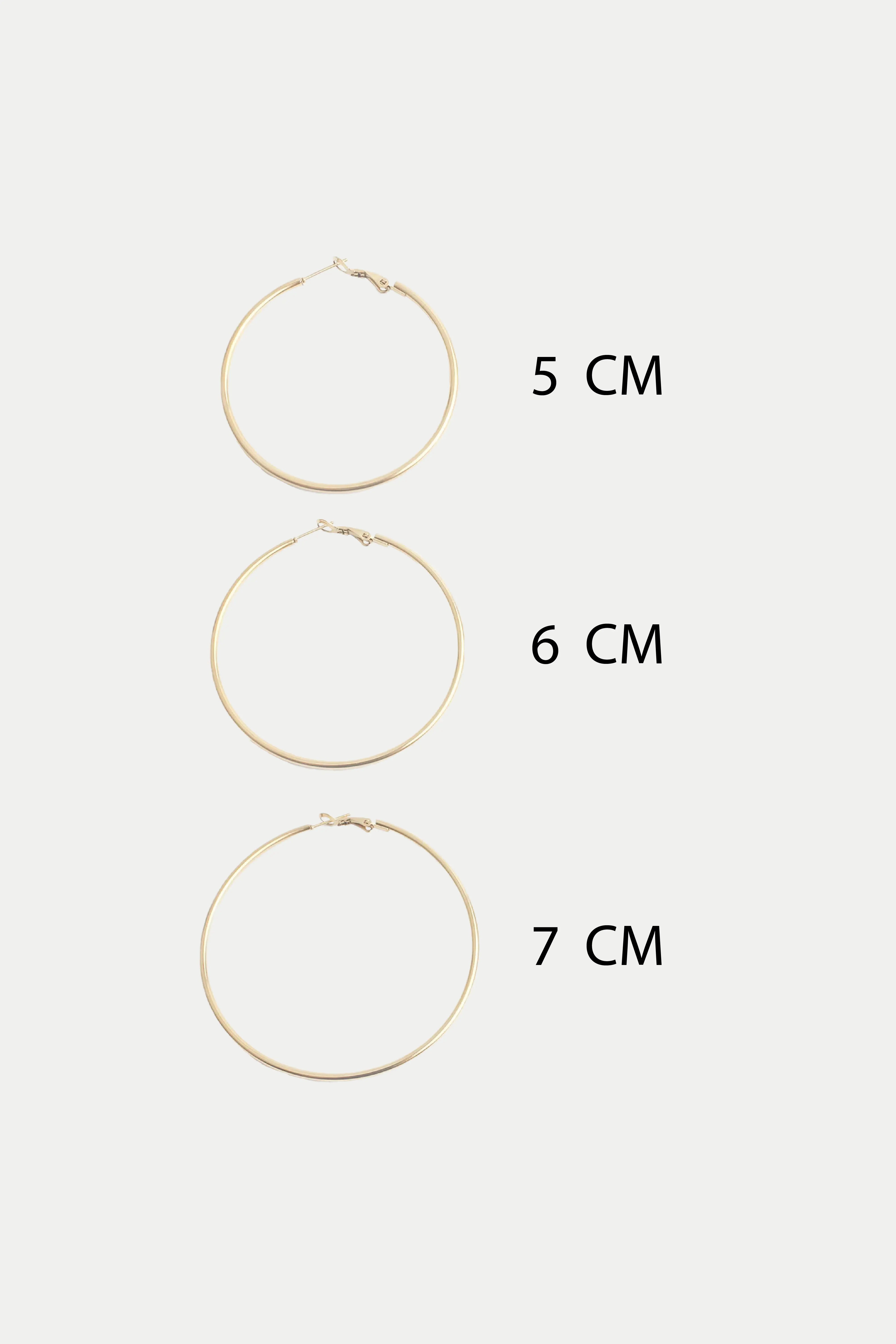 Basic hoops - Earrings - Stainless Steel