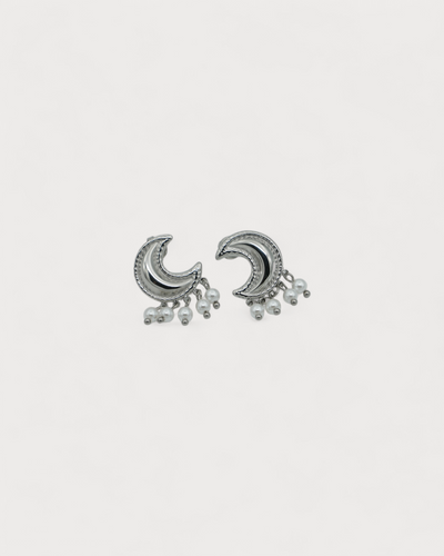Moon Pearl - Ohrringe - Notbranded - Edelstahl