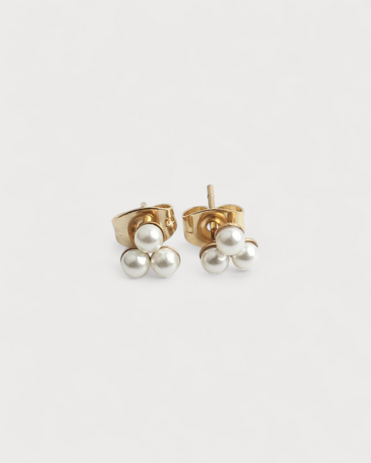 Pearl simplicité - Studs - Ohrringe - Edelstahl