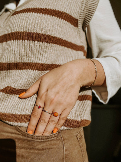 Norah - Ring - Plattiert - Verstellbar