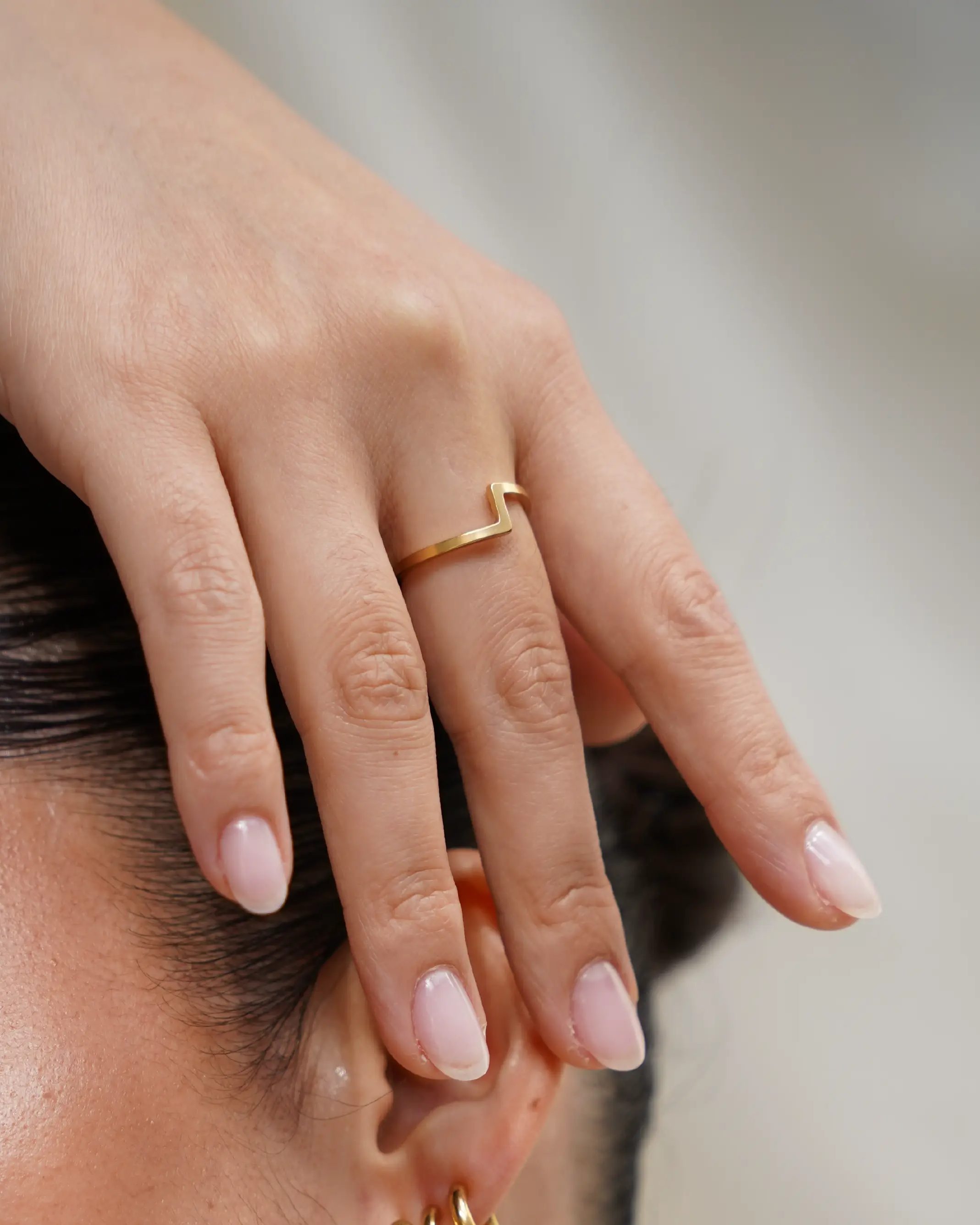 Robin - Ring - Edelstahl - Verstellbar