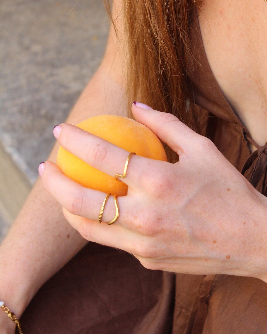 Robin - Ring - Edelstahl - Verstellbar