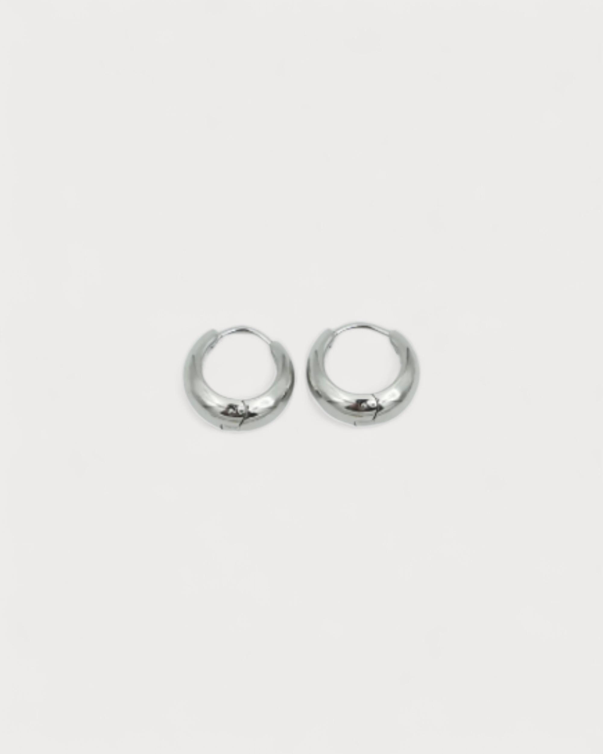 Crush Hoops - Ohrringe - Edelstahl