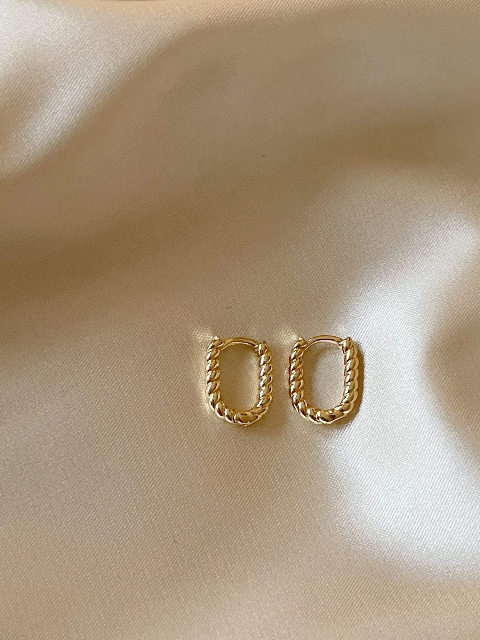 Small Turned Odette - Ohrringe - Edelstahl