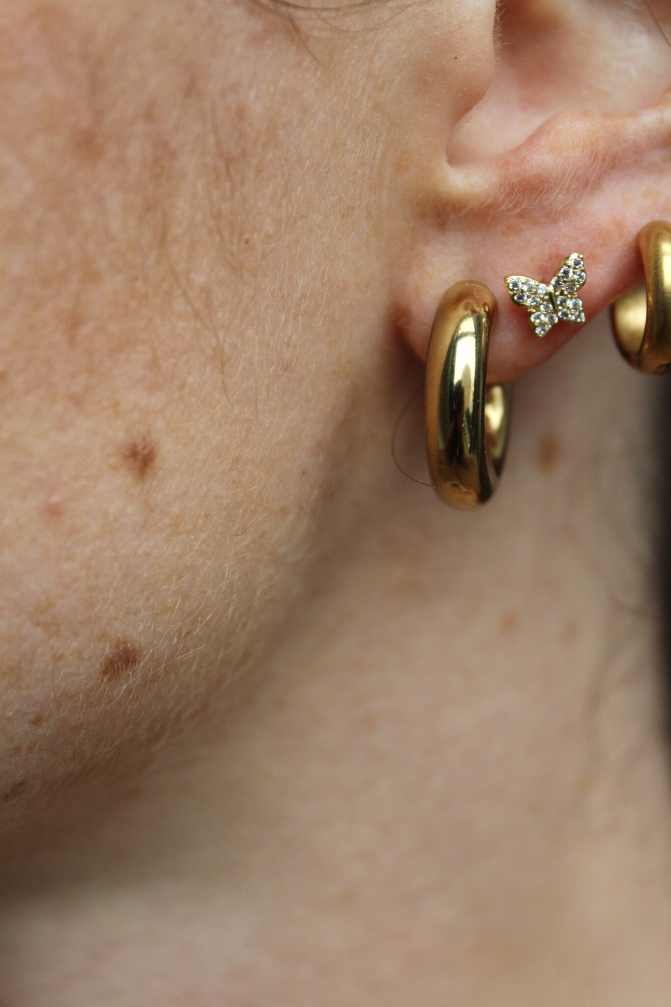 Sparkle Butterfly - Ohrstecker - Ohrringe - Edelstahl
