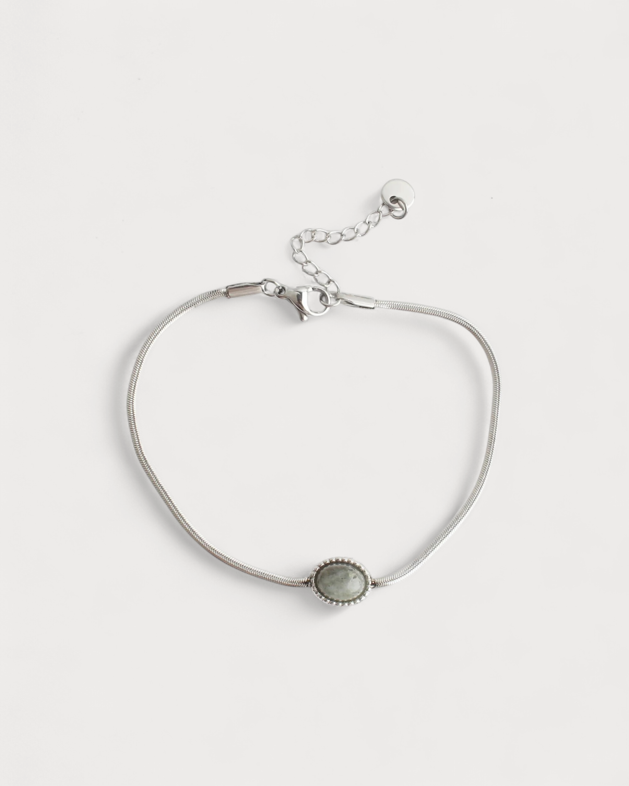 Kate - Armband - Naturstein - Edelstahl