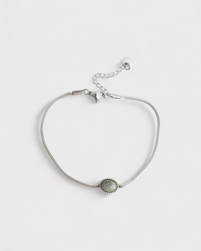 Kate - Armband - Naturstein - Edelstahl