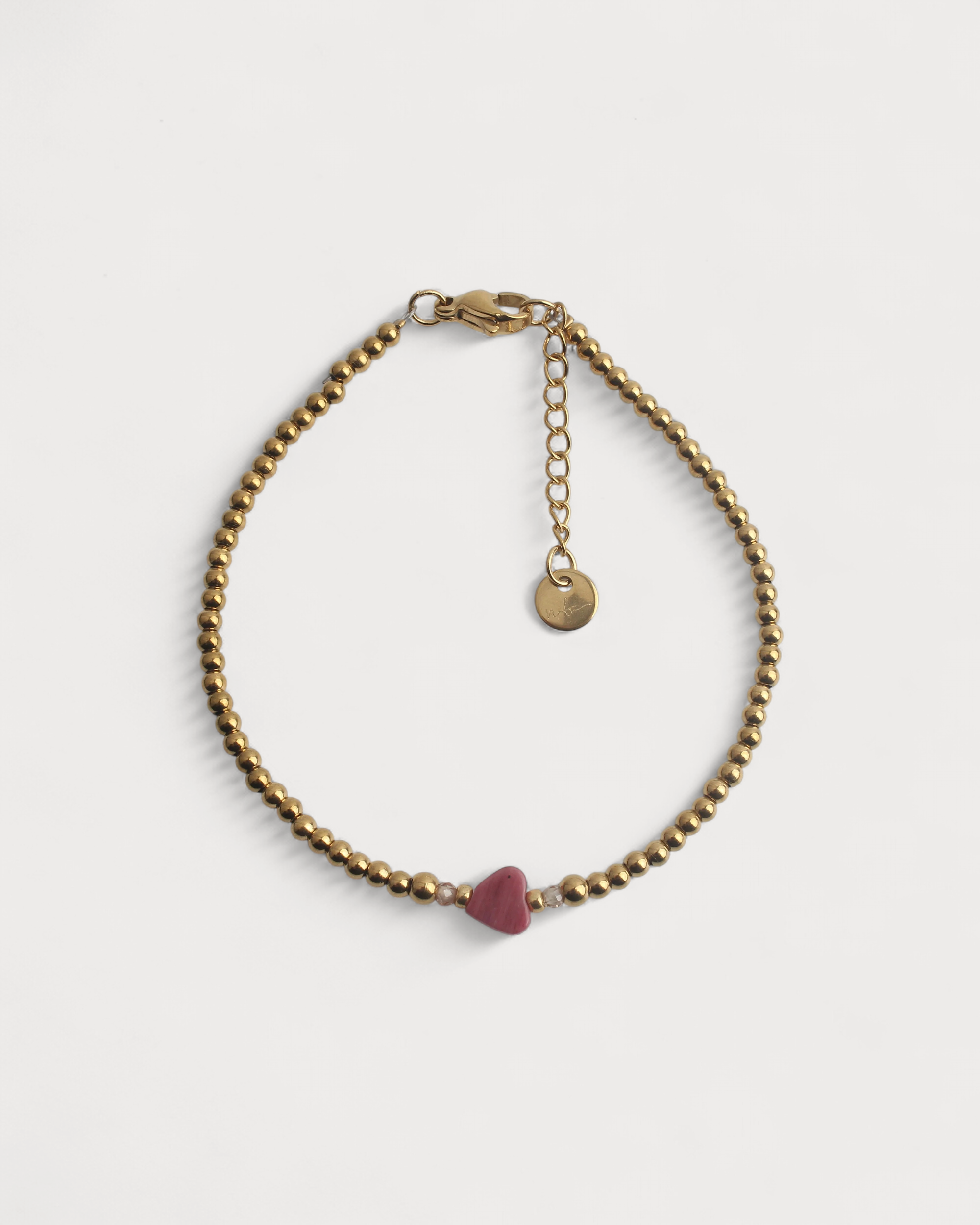Jill - Armband - Naturstein - Edelstahl
