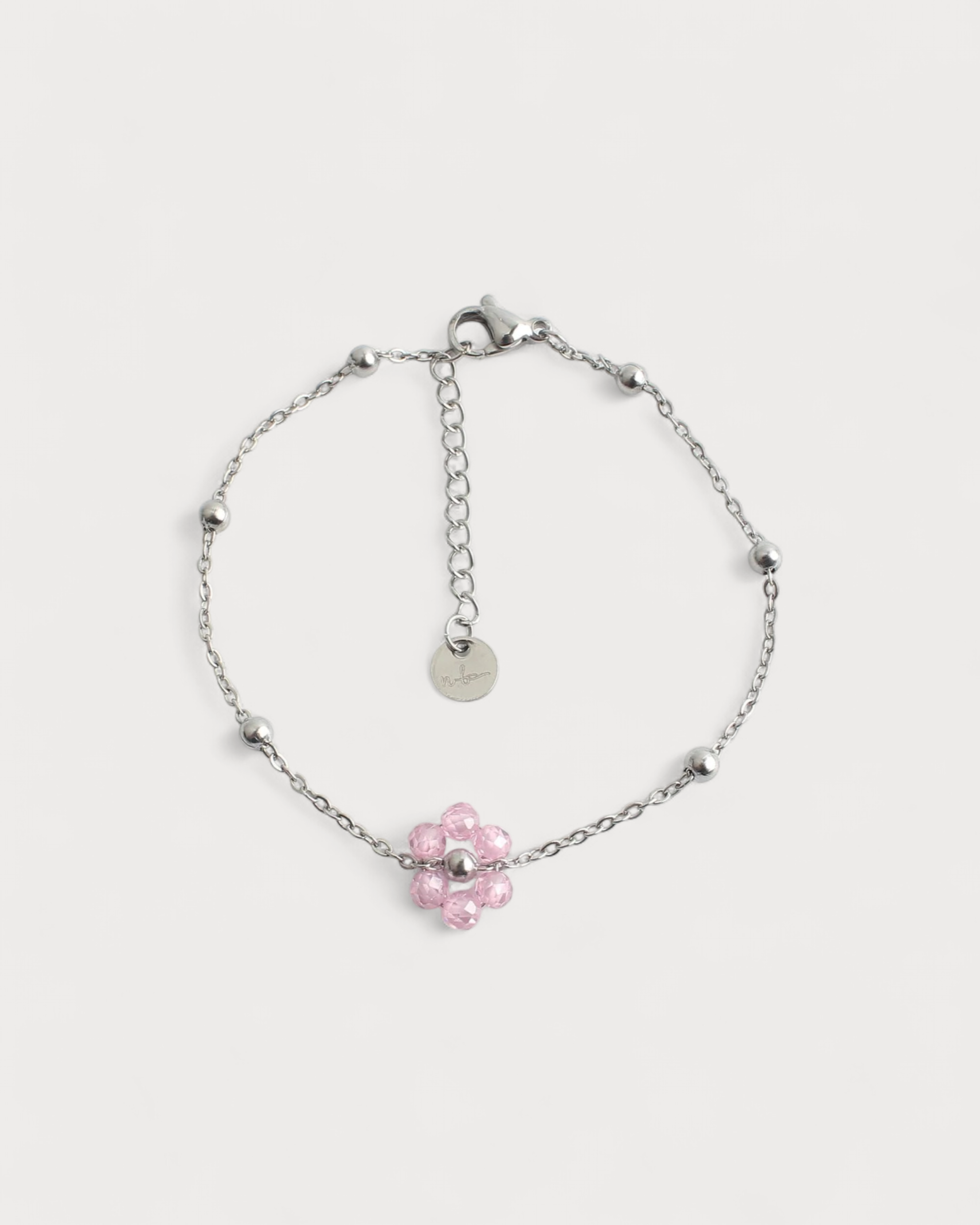 Blume - Armband - Edelstahl