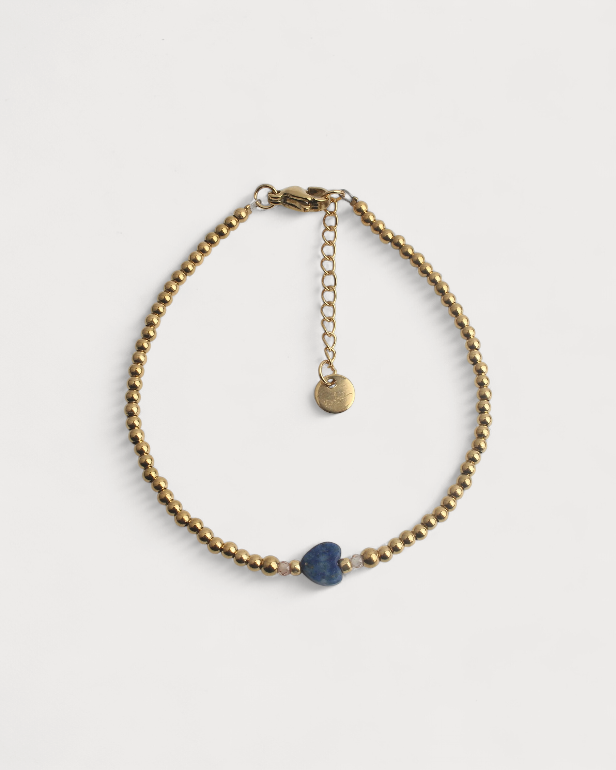 Jill - Armband - Naturstein - Edelstahl