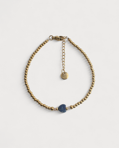 Jill - Armband - Naturstein - Edelstahl