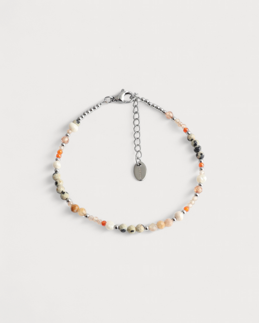 Diona - Bracciale - Pietra naturale - Acciaio inossidabile