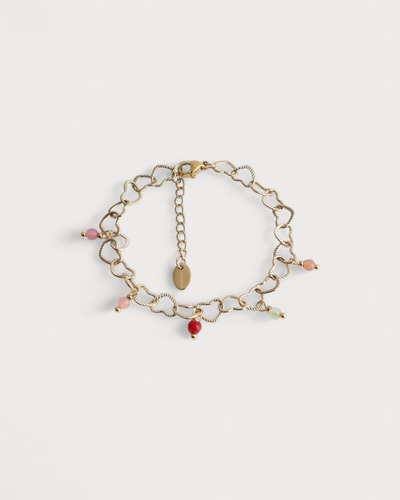 Pomme – Armband – Naturstein – Edelstahl