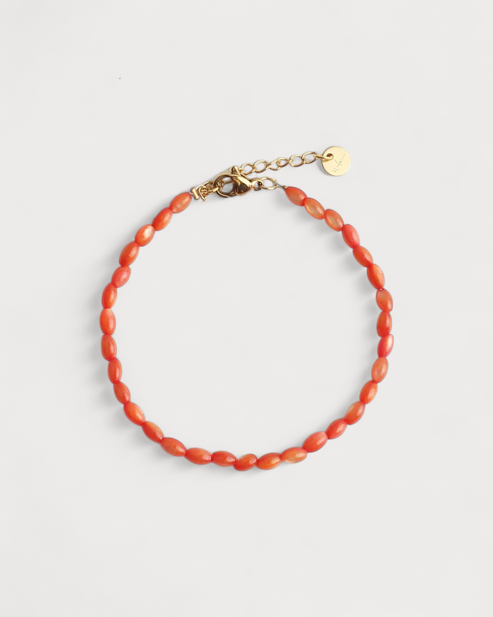 Echte Muschel - Armband - Edelstahl