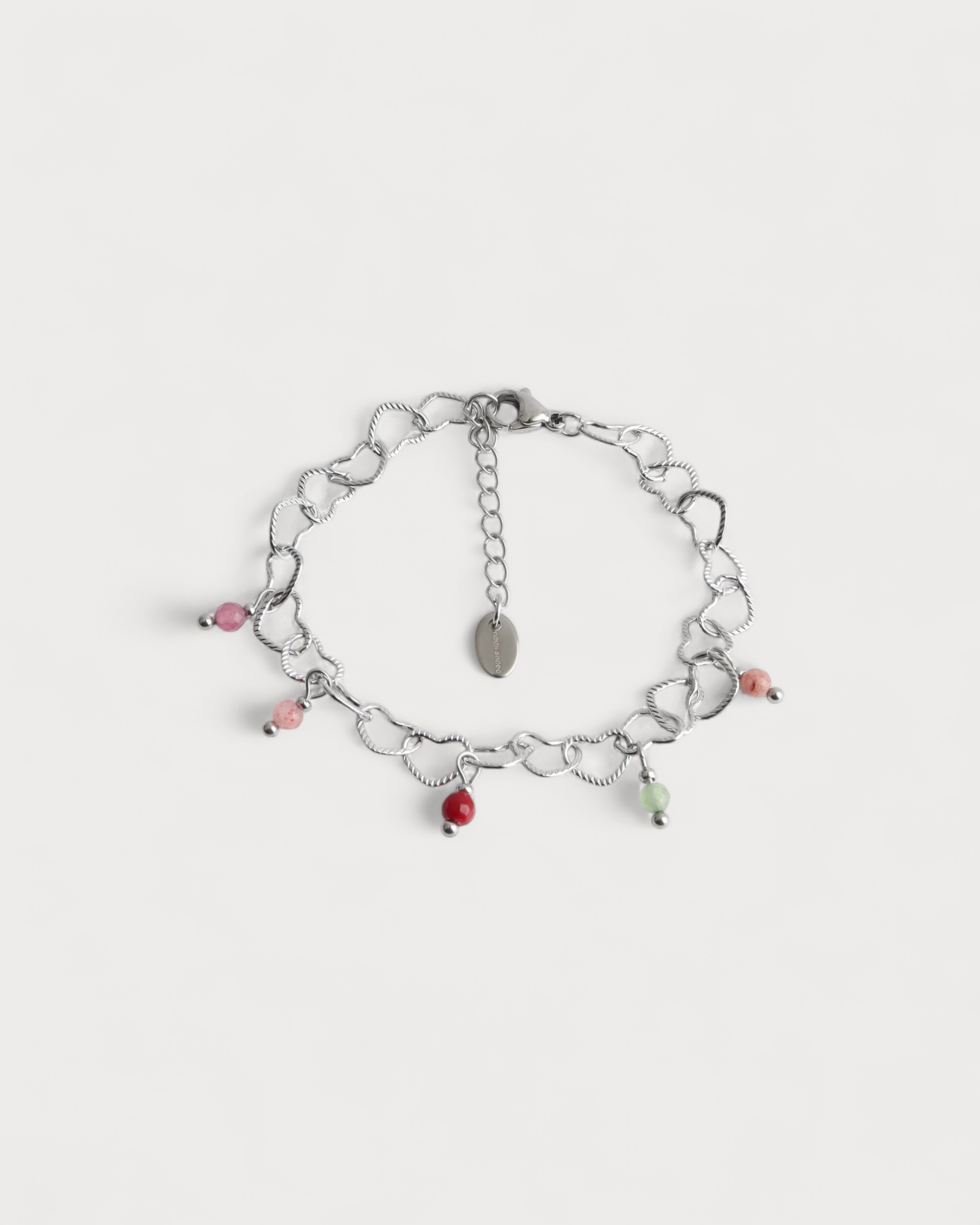 Pomme – Armband – Naturstein – Edelstahl