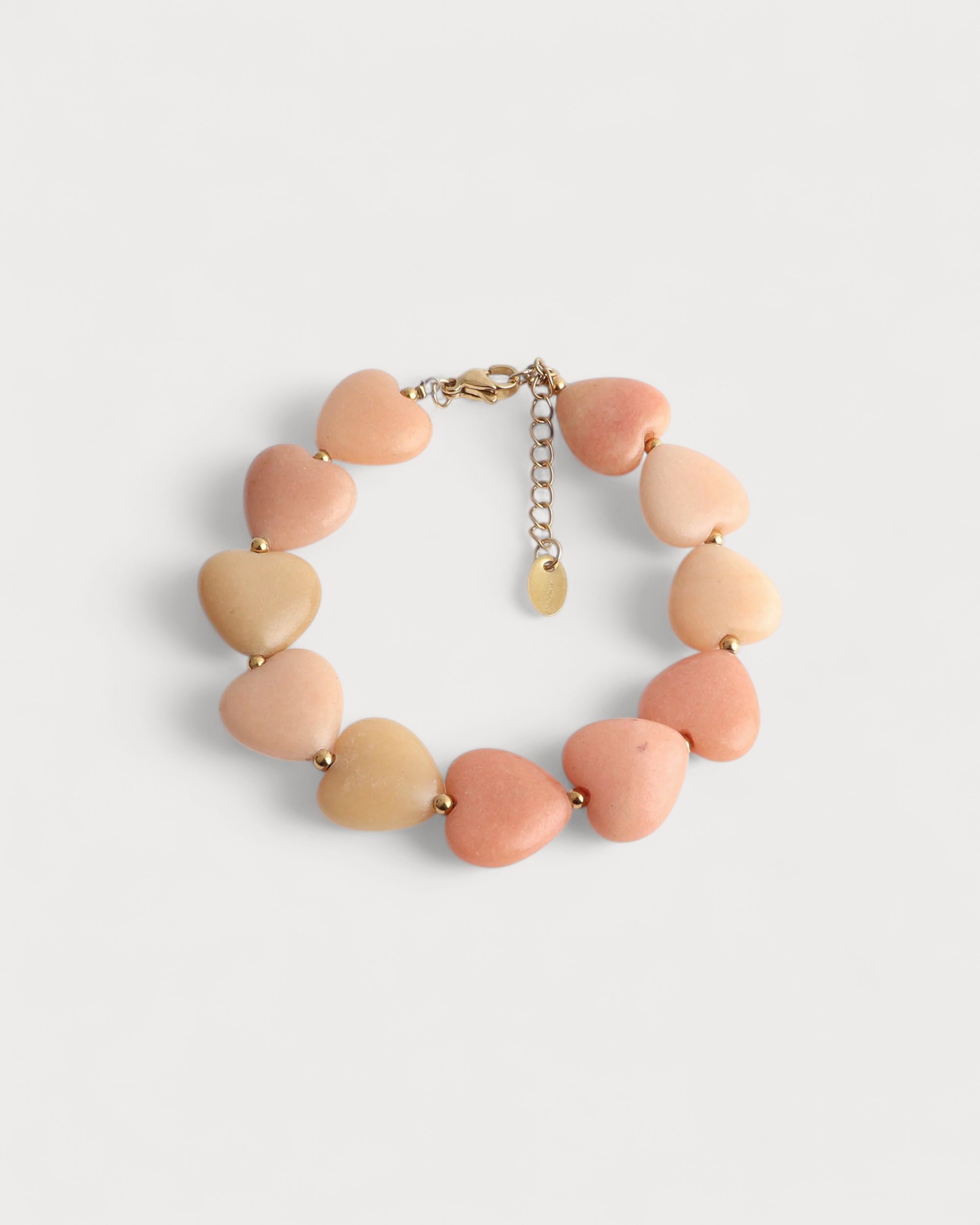 Marije - Armband - Naturstein - Edelstahl