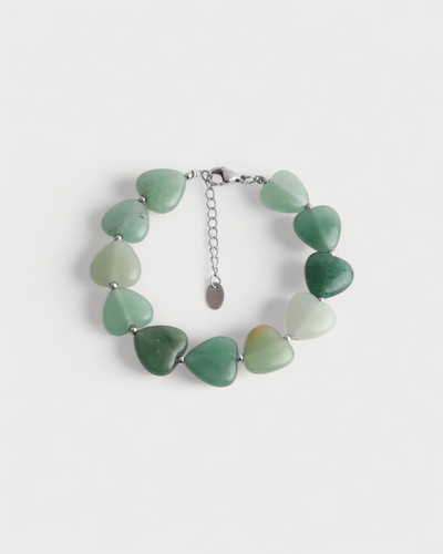 Marije - Armband - Naturstein - Edelstahl