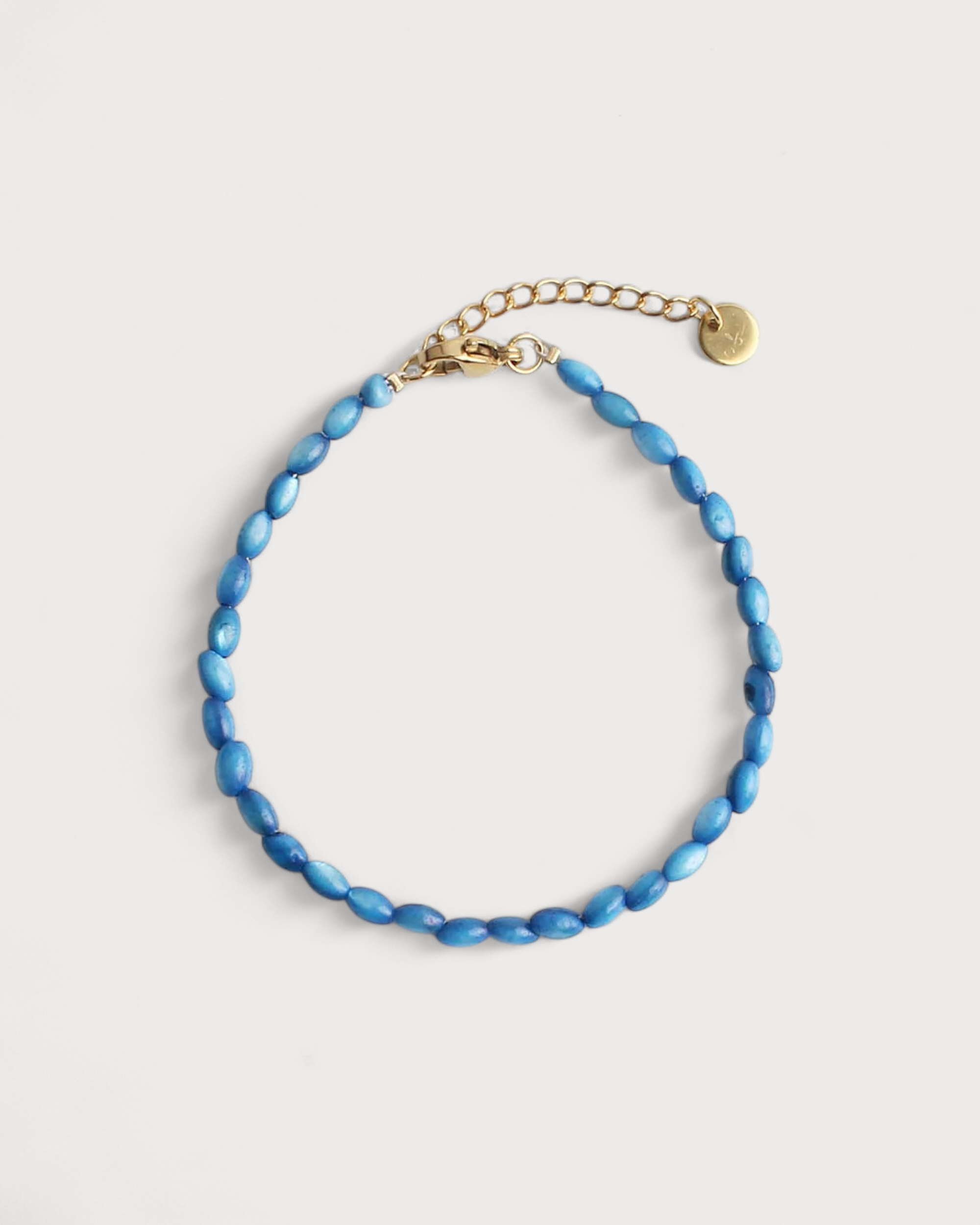 Echte Muschel - Armband - Edelstahl