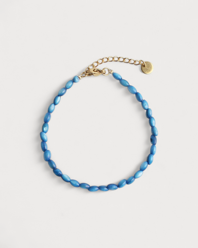 Echte Muschel - Armband - Edelstahl