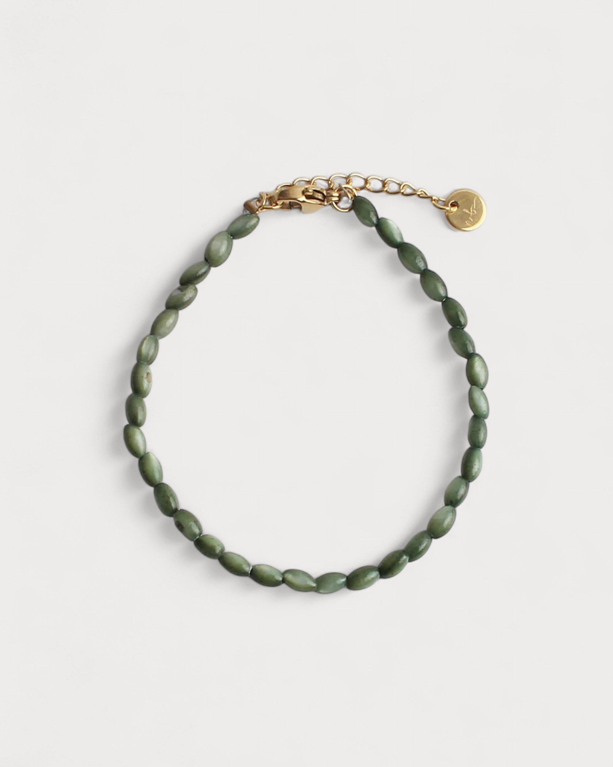 Echte Muschel - Armband - Edelstahl