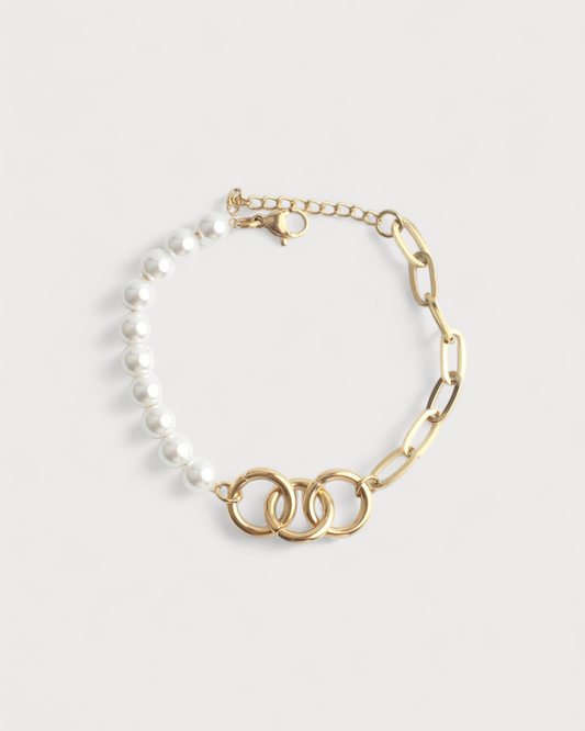 Perlen & Ketten - Armband - Edelstahl