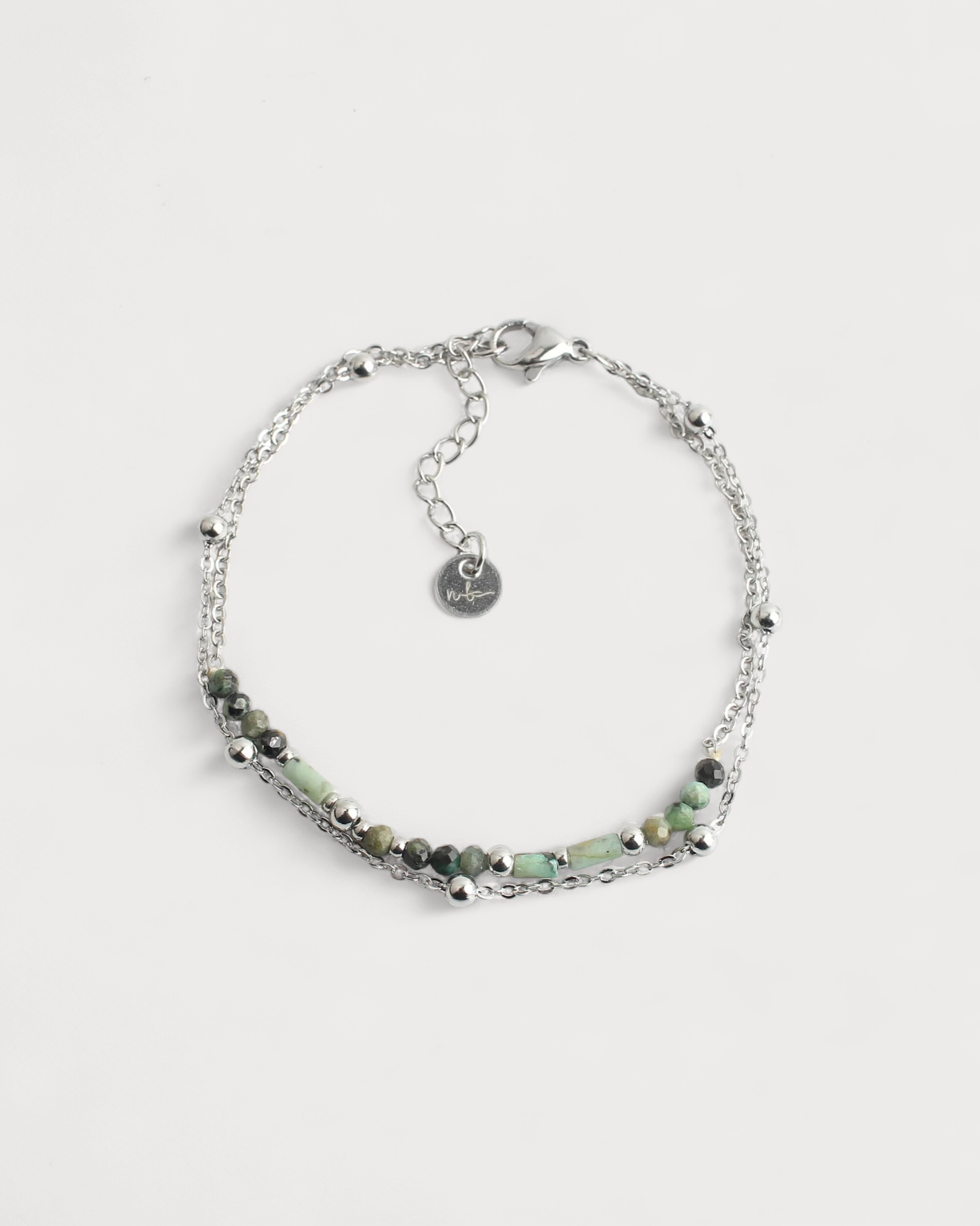 Magdalena - Armband - Naturstein - Edelstahl