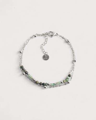 Magdalena - Armband - Naturstein - Edelstahl
