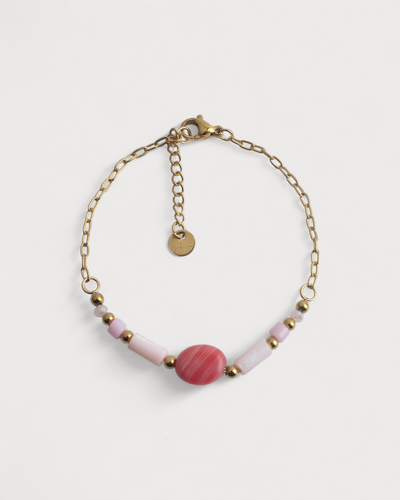 Lemoni - Armband - Naturstein - Edelstahl