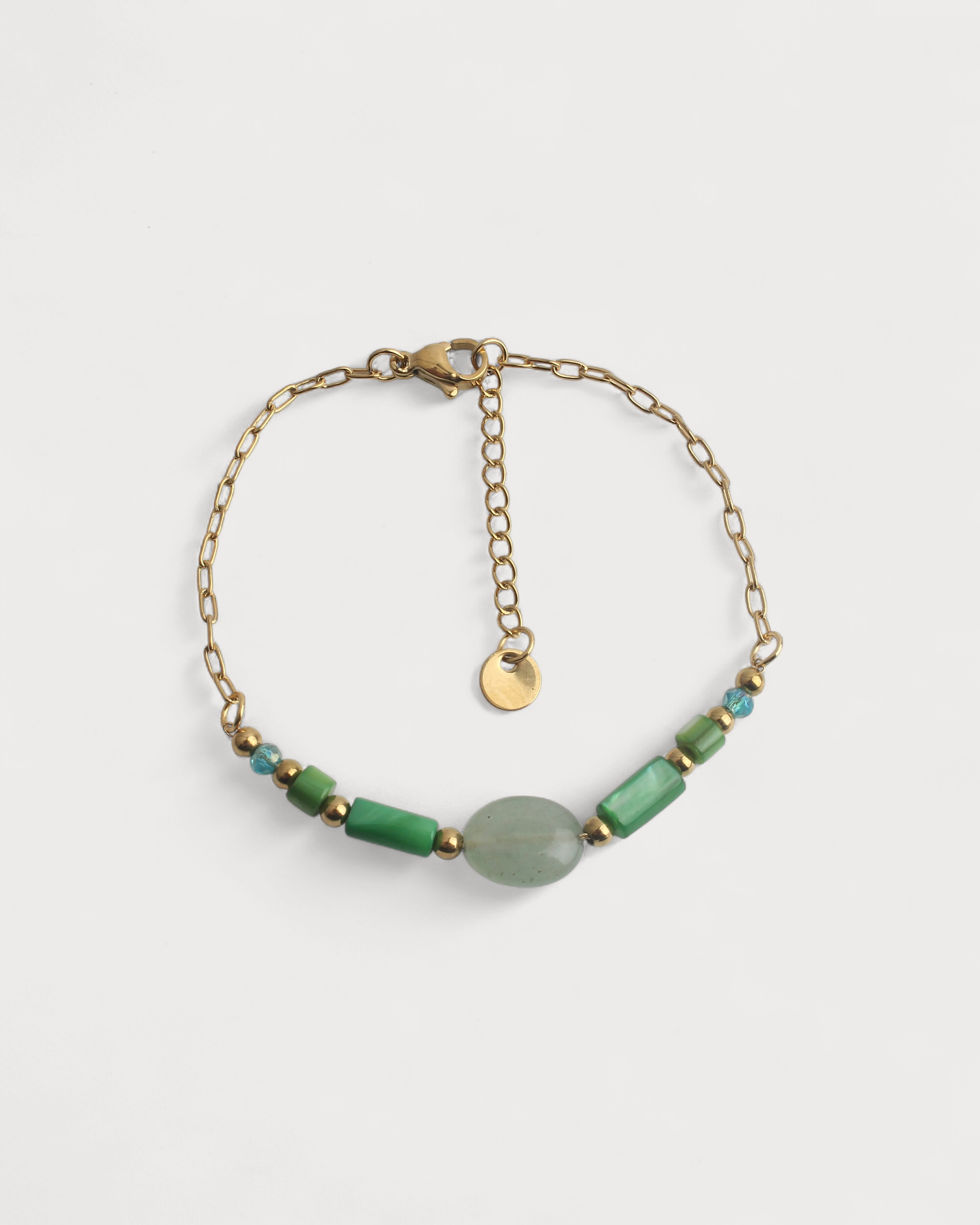 Lemoni - Armband - Naturstein - Edelstahl