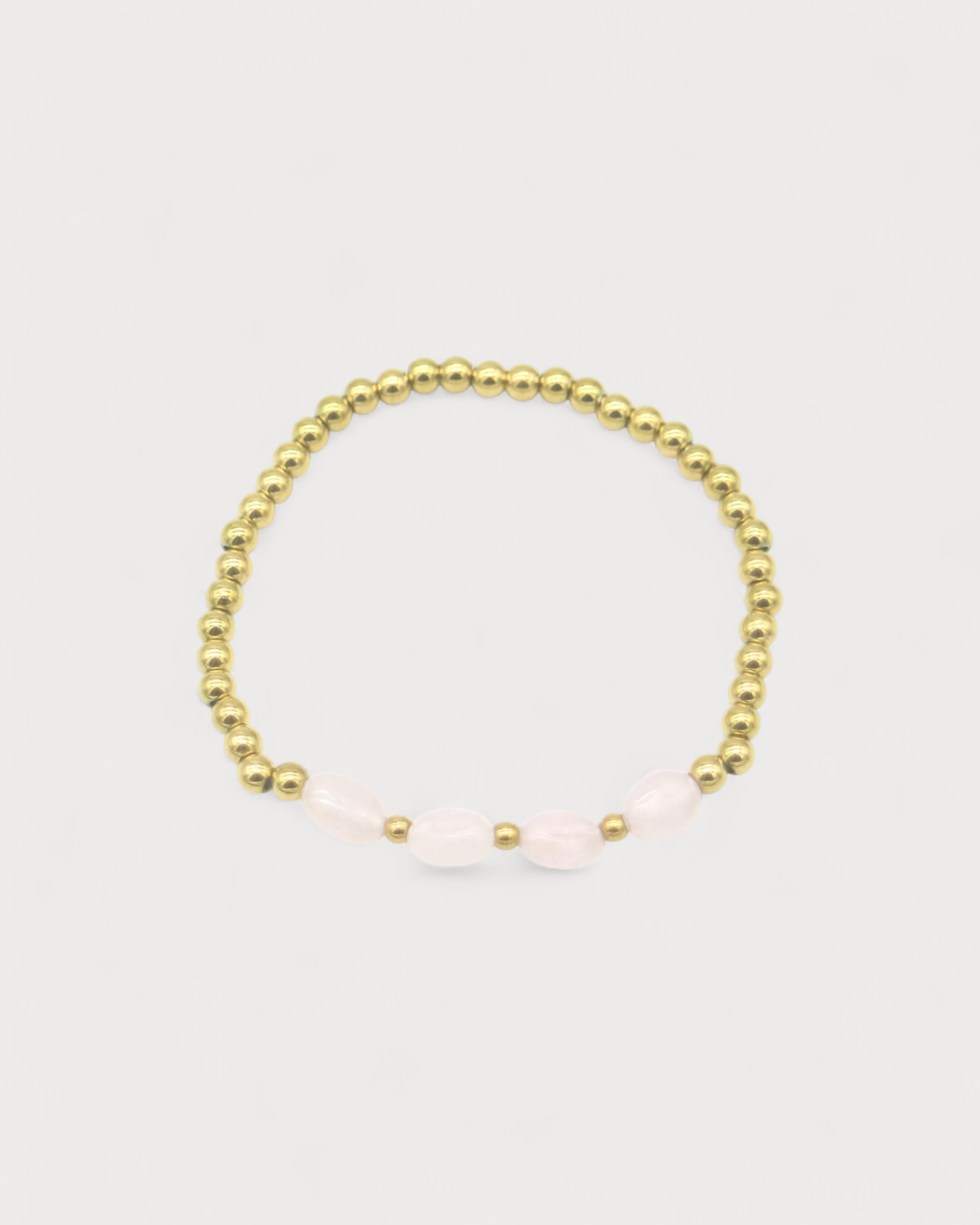 Indi - Armband -Naturstein - Edelstahl