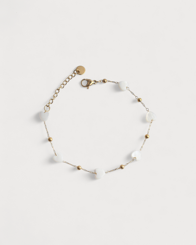 Muschelherz - Armband - Edelstahl