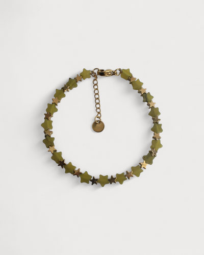 Stargazing - Armband - Naturstein - Edelstahl