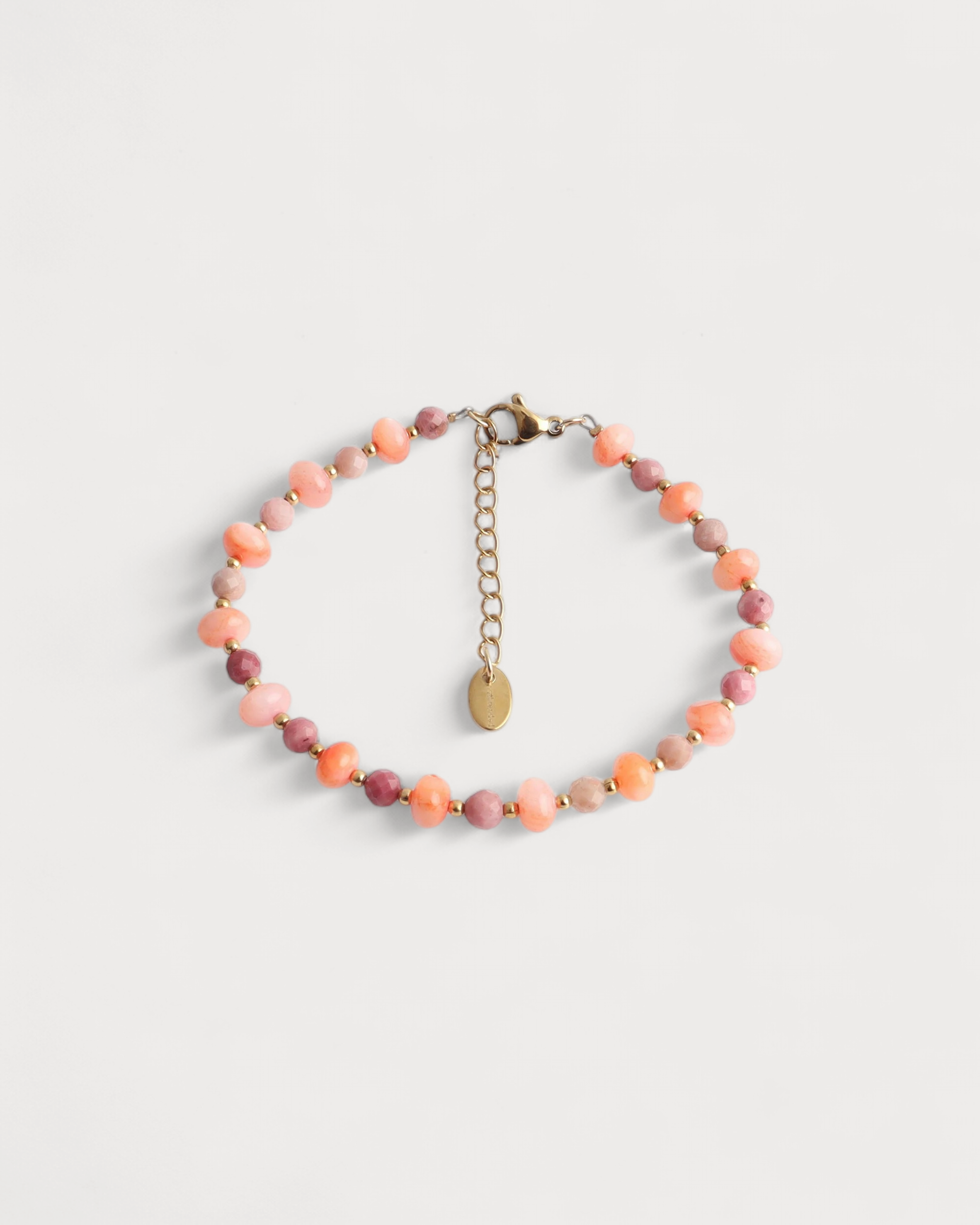 Celia - Armband - Naturstein - Edelstahl