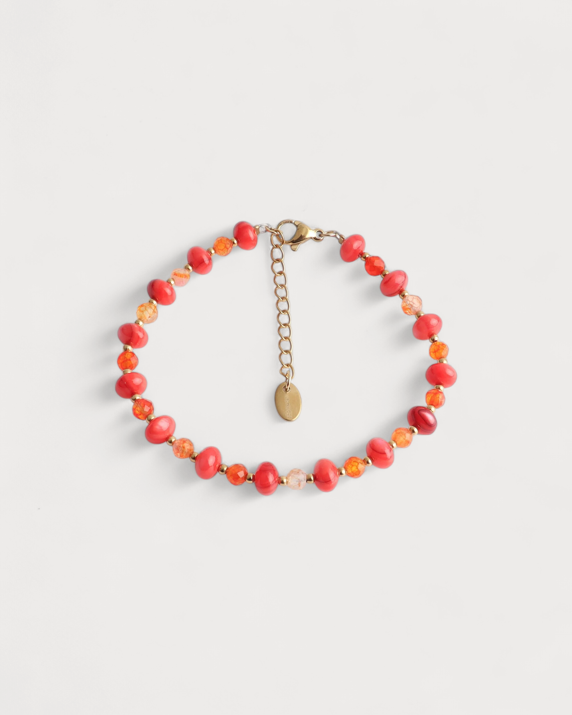 Celia - Armband - Naturstein - Edelstahl