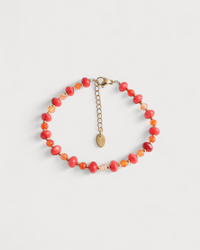 Celia - Armband - Naturstein - Edelstahl