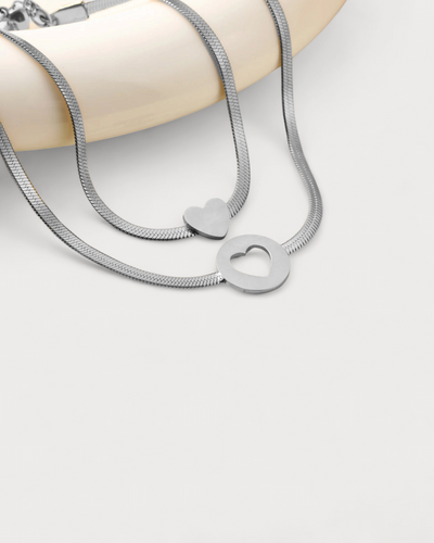 Endless Love - Armband - Set - Edelstahl