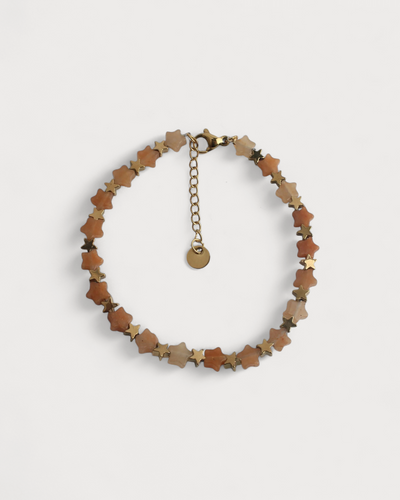 Stargazing - Armband - Naturstein - Edelstahl