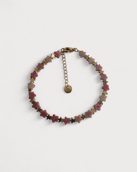 Stargazing - Armband - Naturstein - Edelstahl