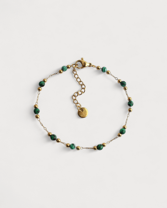 Sophia - Armband - Naturstein - Edelstahl