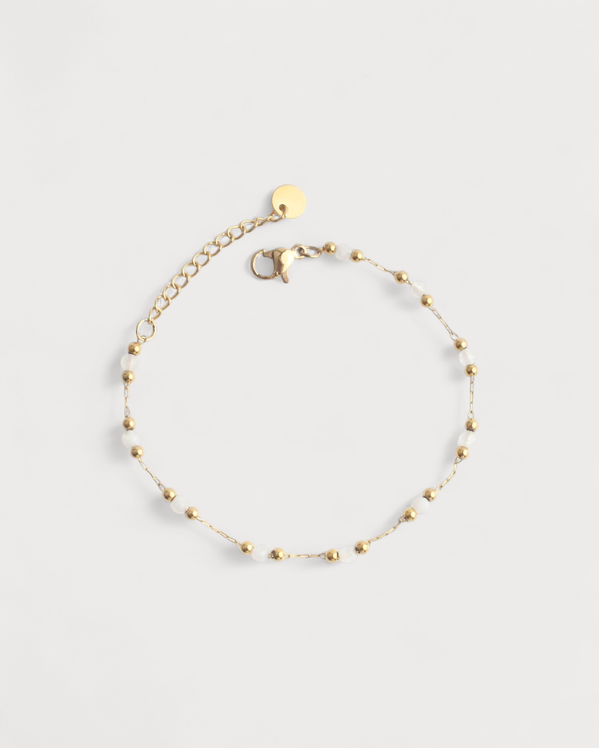 Sophia - Armband - Naturstein - Edelstahl