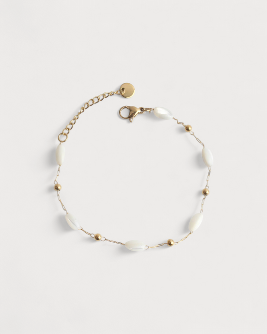 Muschel - Armband - Edelstahl