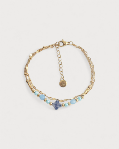Madeleine - Armband - Naturstein - Edelstahl