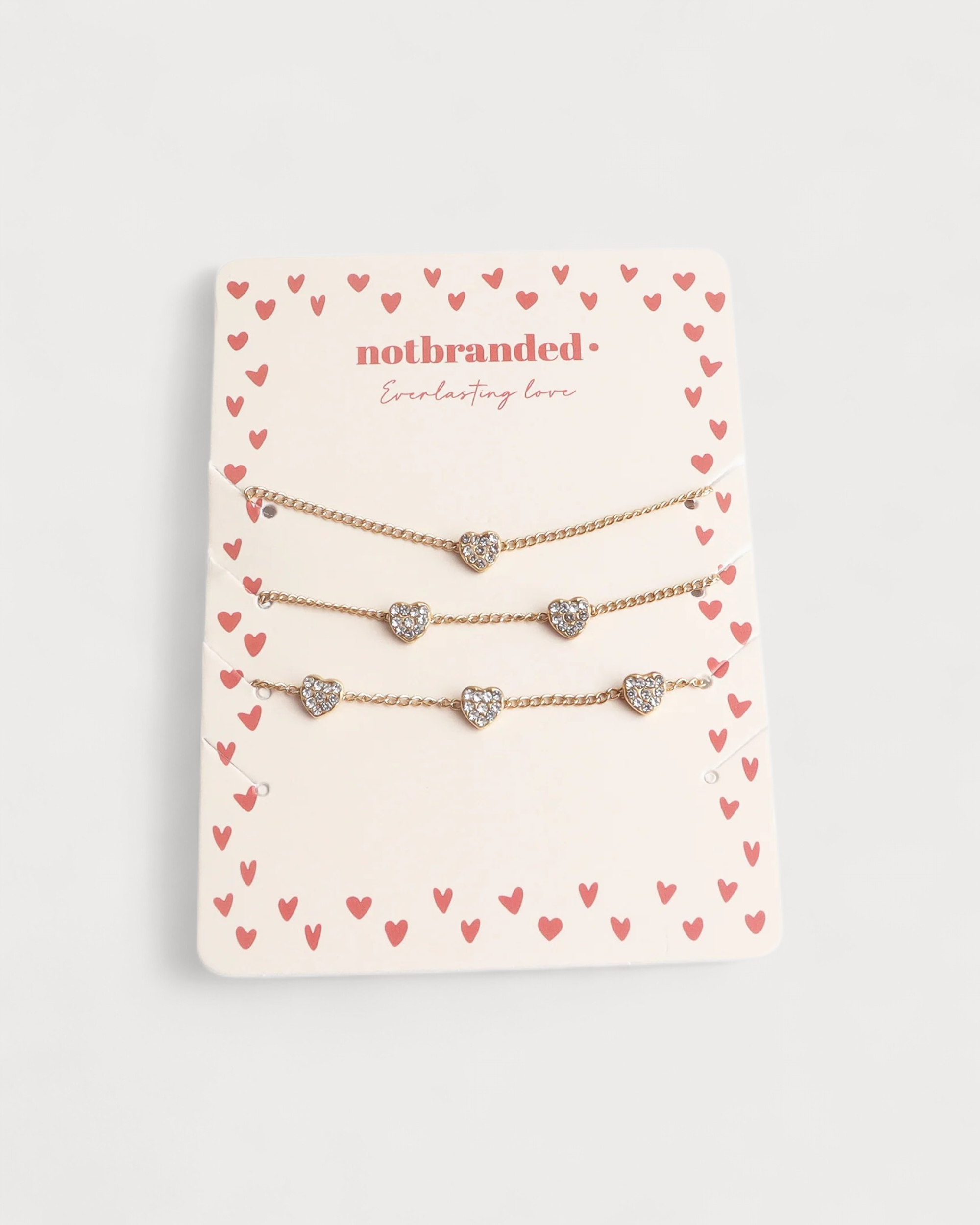 Everlasting love – Armband-Set (2, 3 oder 4) – Edelstahl